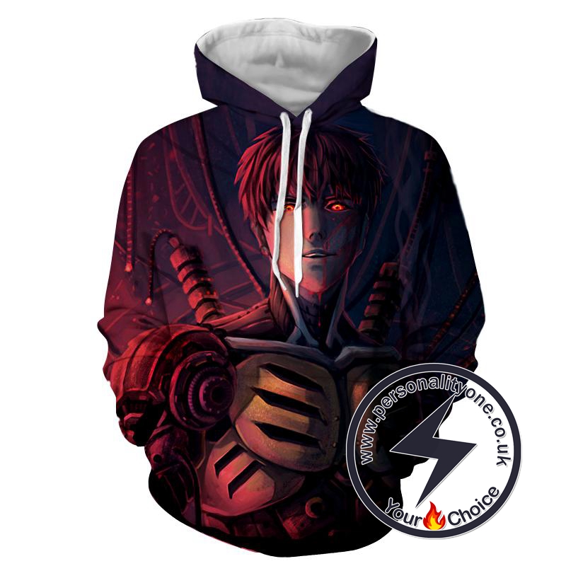 One Punch Man - Genos 3D - Hoodies